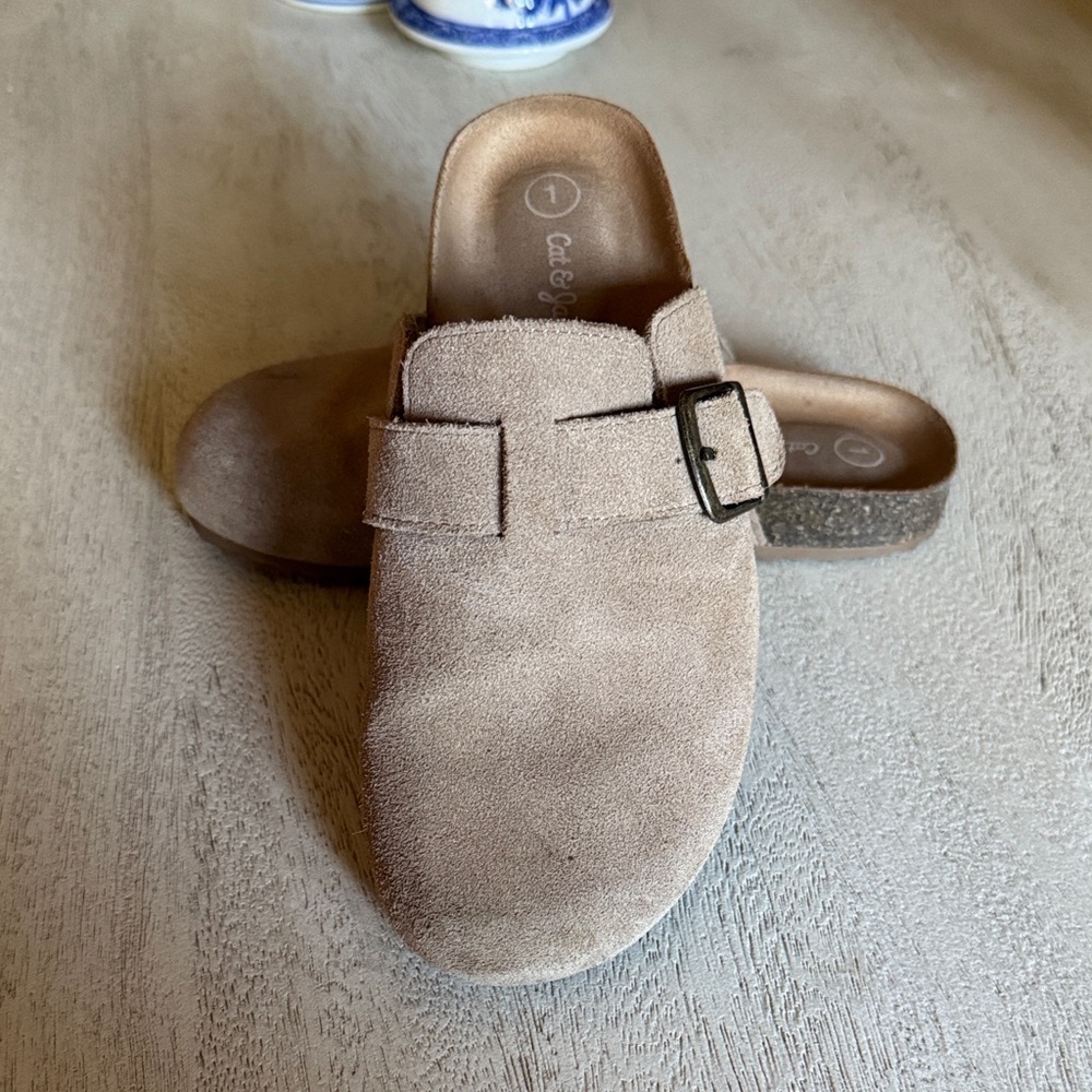 Cat Jack Tate Suede Slip-On Clogs